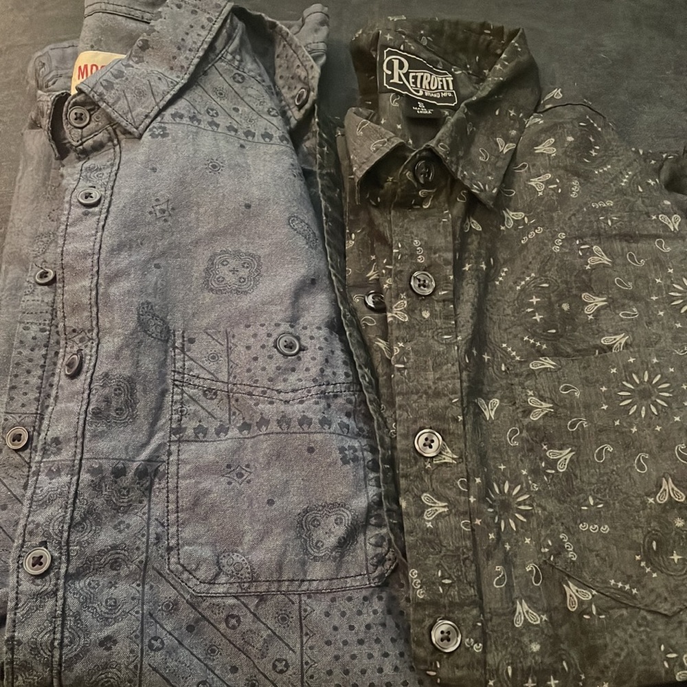 Pair of Button Down Shirts size small